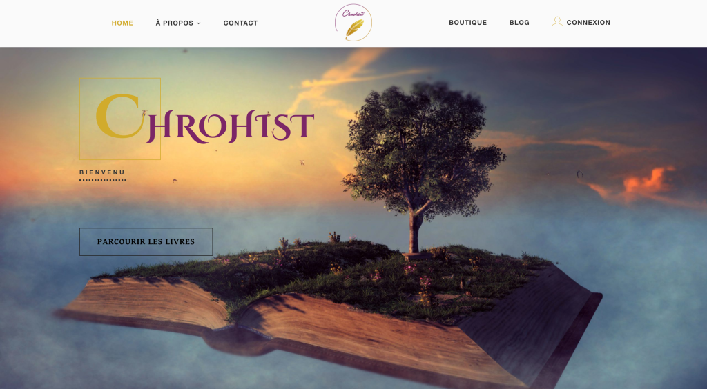 ChroHist Digital Reading Platform project preview