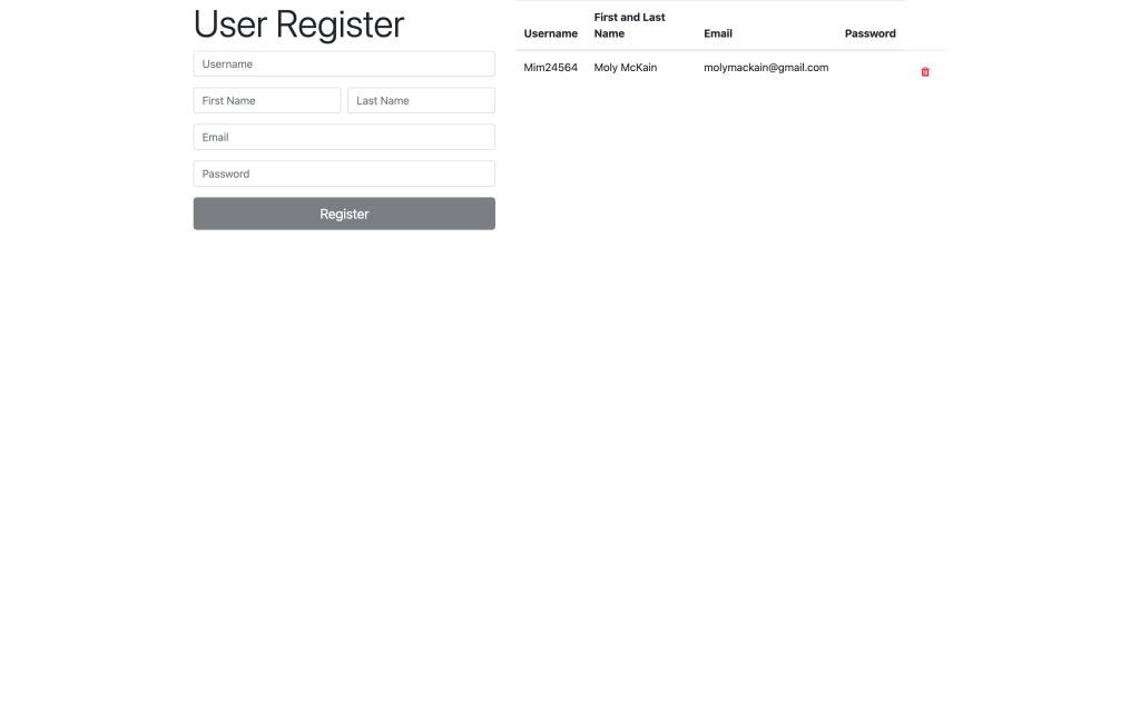 Structured Data Management System project preview